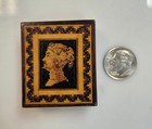 Russian Hand Made Wooden Portrait Mosaic Box — photo 2