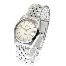 TUDOR Prince Oysterdate 74000N Silver Dial Auto 34mm Men Watch Cal.2824-2 SS 2