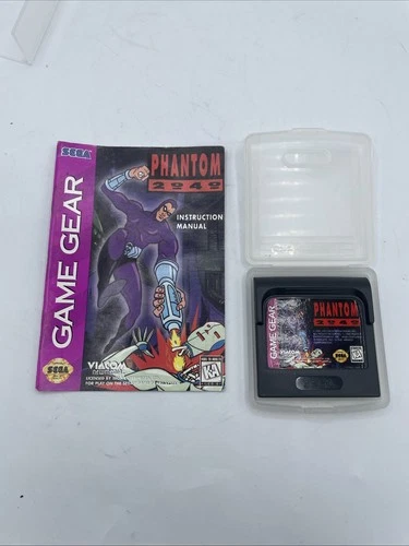 Phantom 2040 (Game Gear) Cart, Case, And Manual Tested Free Shipping