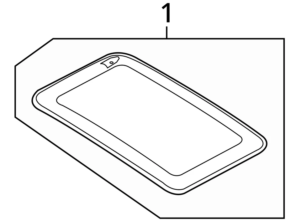 (LOCAL PICKUP ONLY) Roof Glass Sedan Fits 09-16 AUDI A4 2019061 Foto 4 de 4