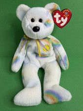 TY Beanie Baby - CHEERY the Sunshine Bear (8.5 inch) - MWMT's Stuffed Animal Toy
