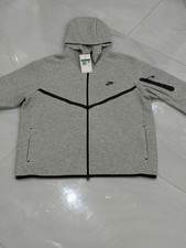 Nike Tech Men's Fleece Windrunner Full-Zip Jacket Size XL Gray