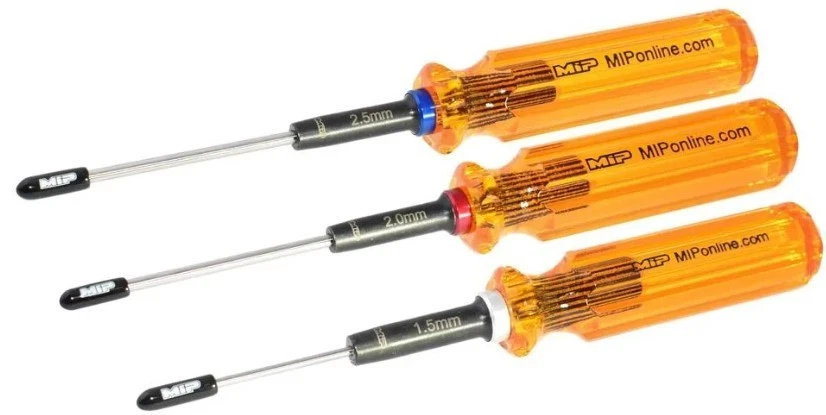 MIP Standard SAE & Metric Hex Set (7) 3/32 5/64 1/16 .050 1.5mm 2.0mm 2.5mm - Image 2 of 4