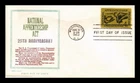 DR JIM STAMPS US COVER APPRENTICESHIP ACT 25TH ANNIVERSARY FDC KHOL KRAFT
