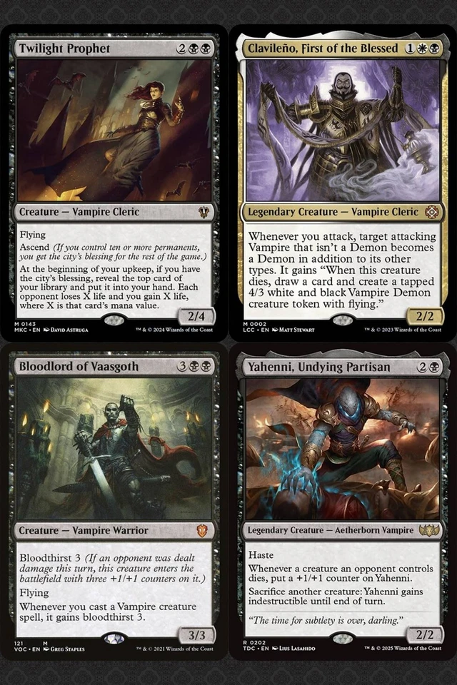 Edgar Markov VAMPIRES Commander EDH Deck (B/W/R) - MTG Magic *Ready-to-Play* - Image 4 of 4