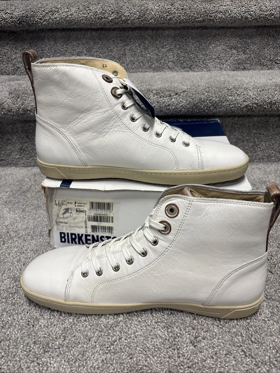 Birkenstock Arran Mens Shoes Sz 11 Narrow White Leather Casual Lace Up Birkenstock Arran | eBay main image 2