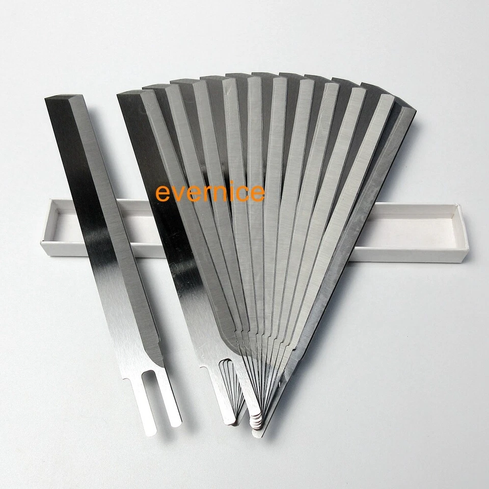 EVERNICE 12 Messerblätter für Eastman Gerade Schneidemaschine