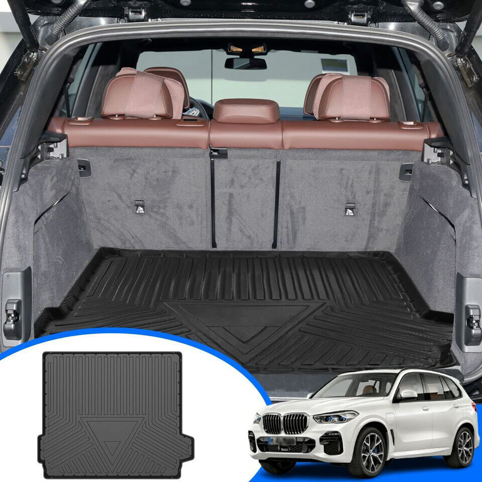 All Weather Rear Trunk Cargo Liner Floor Mat TPO fit for BMW X5 2019-2025