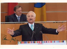 Edmund Stoiber - Politik - DIN A4 Großbild original handsigniert - 3005 -