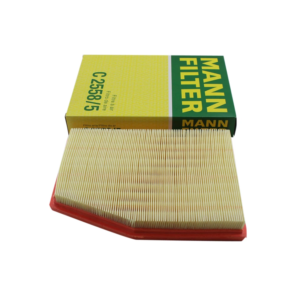 发动机面板空气过滤器原始设备制造商 MANN C2558/5 适用于保时捷 986 Boxster 1997 - 2004 — 第 3/4 张图片