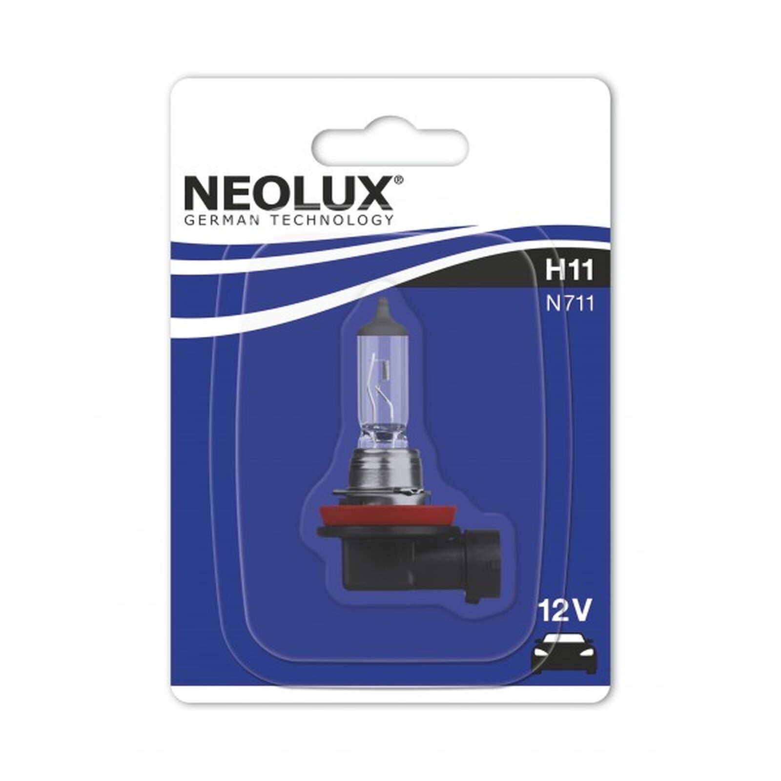 Halogen Bulb H11 12V 55W 711 PGJ19-2 - German Technology - Neolux N711-01B
