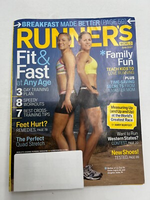 Runners World Magazine June 2007 Issue - Fit and Fast at Any Age