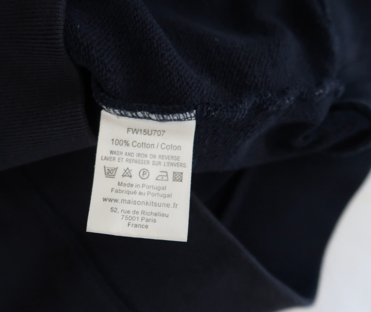 MAISON KITSUNE Parisien sweatshirt sz S | eBay MAISON KITSUNE Parisien sweatshirt sz S | eBay