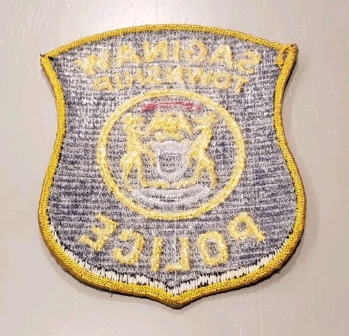 Saginaw Township Michigan Police Shoulder Patch - Imagen 2 de 2