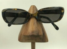 Vintage Royz Stardust 8365BL Brown Blue Oval Sunglasses Eyeglasses Frames