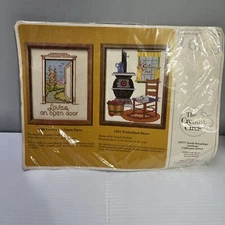 The Creative Circle 1630 Loves An Open Door Cross Stitch Kit vtg