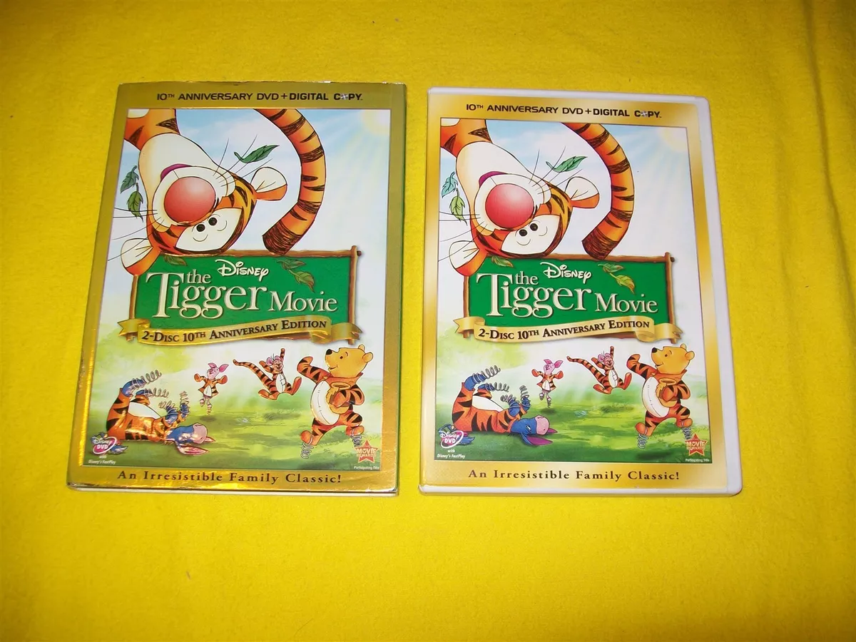 Opening To The Tigger Movie 2009 Dvd Disney's The Tigger Movie (2-Disc DVD Anniversary 2009) New, 54% OFF