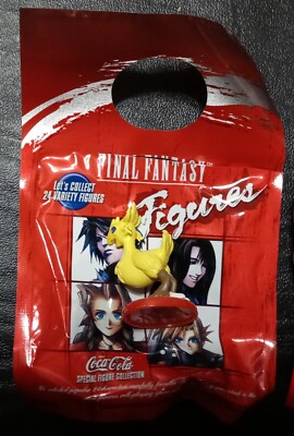 Final Fantasy VII (7) Coca Cola series 1 figure - CHOCOBO (With packaging)