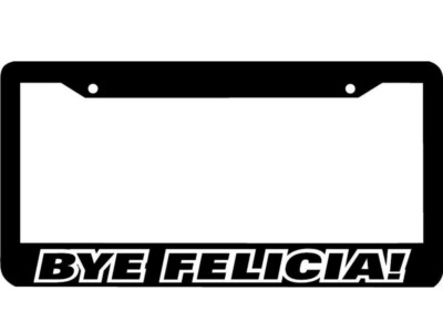 Bye Felicia Jdm Lowered Lol Funny License Plate Frame Custom "Bye Felicia" Funny JDM Lowered License Plate Frame - For A Laugh On Your Car Anime License Plate Frame - Foto 6