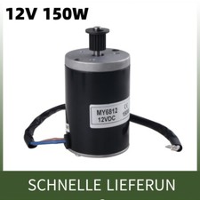 150W 12V 24V Elektromotor Bürstenmotor Motor Ersatz für E-Bike Elektroroller DIY