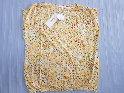 s.Oliver Damen Bluse mit Muster T-Shirt Gr. 36 NEU UVP 25,99 