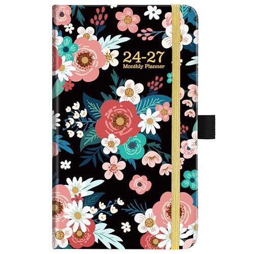 2024-2027 Pocket Calendar/Planner - 3 Year Monthly from JULY 2024 - JUNE 2027