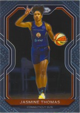 Jasmine Thomas 2021 Panini Prizm WNBA Basketball Chrome Card #27 Connecticut Sun