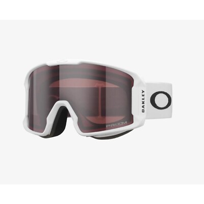Oakley Line Miner L Matte White Prizm Grannet Maske Snowboard Neu