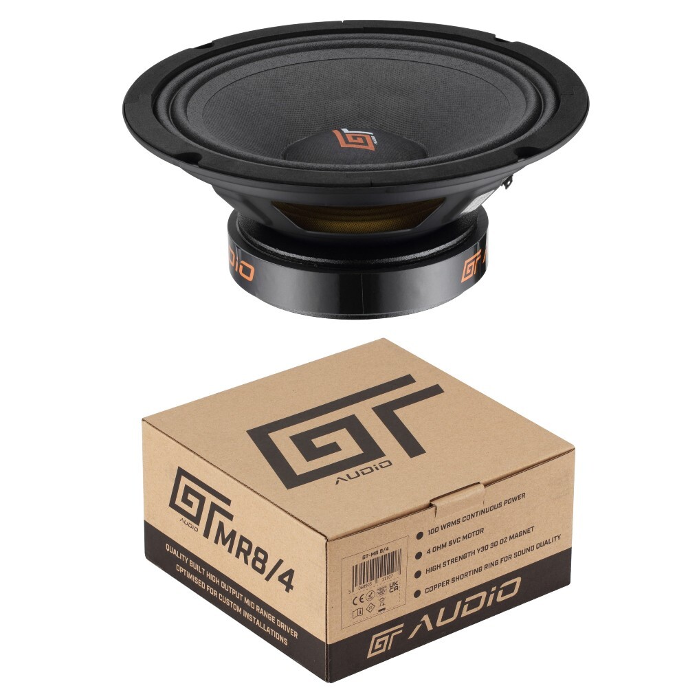 Bass Face GT-MR8/4 Midrange 20cm 100W RMS 4 Ohm - Altoparlante SPL