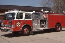 Vienna WV Engine 2 1983 Pierce Arrow Pumper - Fire Apparatus Slide
