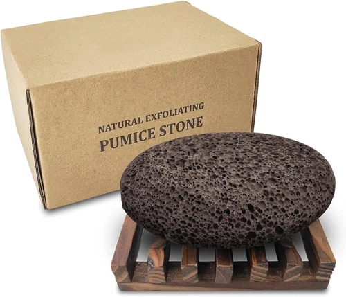 Pumice Stone for Foot, Natural Earth Lava Shower Pumice Stone, Exfoliating Rock  - Picture 1 of 12