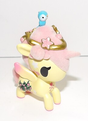 Tokidoki Unicorno Series 8 NECTARINA Flocked Hair Vinyl Unicorn