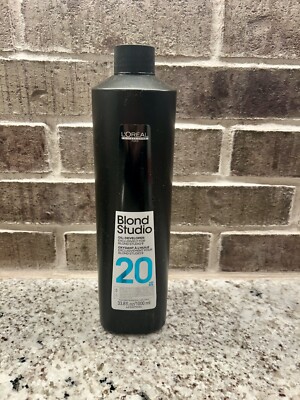 L'OREAL Blond Studio Oil Developer 20-Volume  Liter 33.8 Oz