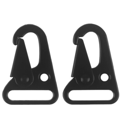2Pcs HK Type Sling Snap Hook Clips Rifle Strap Gun Attachment Carabiner B*d&