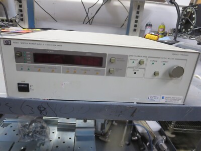 H-P 6031A System DC Power Supply 0-20 VDC 0-120 A 1000 W Powers On Voltage Good