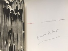 Gerhard Richter signiert Katalog Original Unterschrift Signatur Autogramm signed