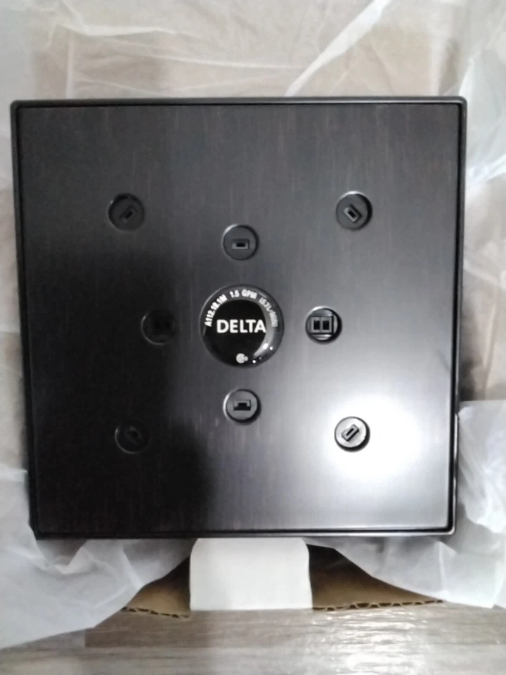 Delta H20KINETIC RP70171RB1  1.5 GPM Single Function Shower Head VENTIAN BRONZE - Image 4 of 4