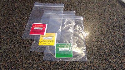 New Argentium Sterling Silver Solder Wire 20 Ga. mix 3 pack Easy  medium  hard