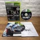 Call of Duty: Black Ops 1 & 2 (Microsoft Xbox 360, 2015) CIB Tested Working
