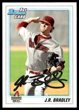 J.R. Bradley 2010 Bowman Draft Picks & Prospects #BDPP12 Diamondbacks MLB READ