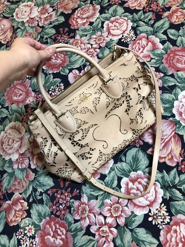 Roberto Cavalli Vintage 90s Luxury Leather Bag Made In Italy
