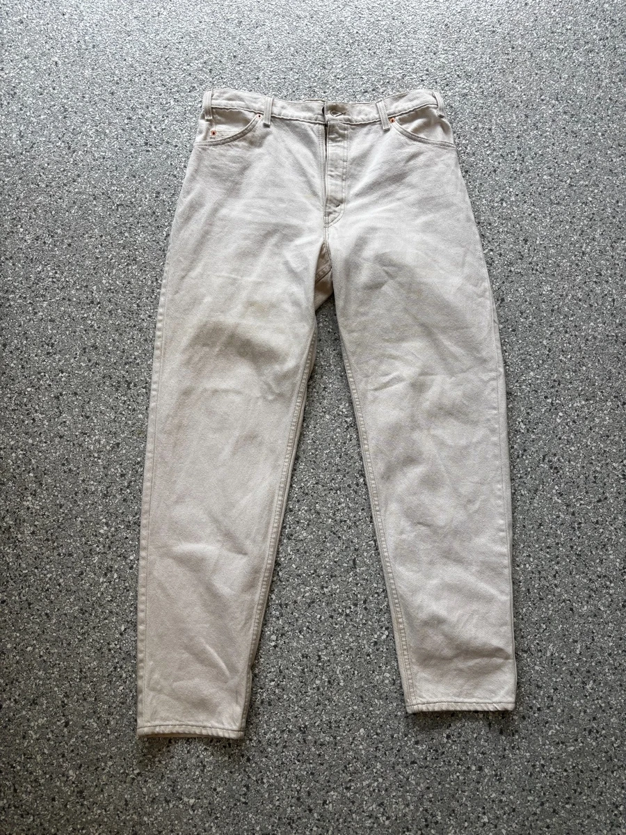 Levi's 550 White Jeans for Men for sale | eBay