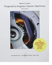 Fitzgerald &Kingsley's Electric Machinery by Stephen Umans 7th Ed Paperback NEW