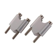Motorcycle Handlebar Risers for 7/8 Inch Handlebars, 30mm Rise, Billet 6061