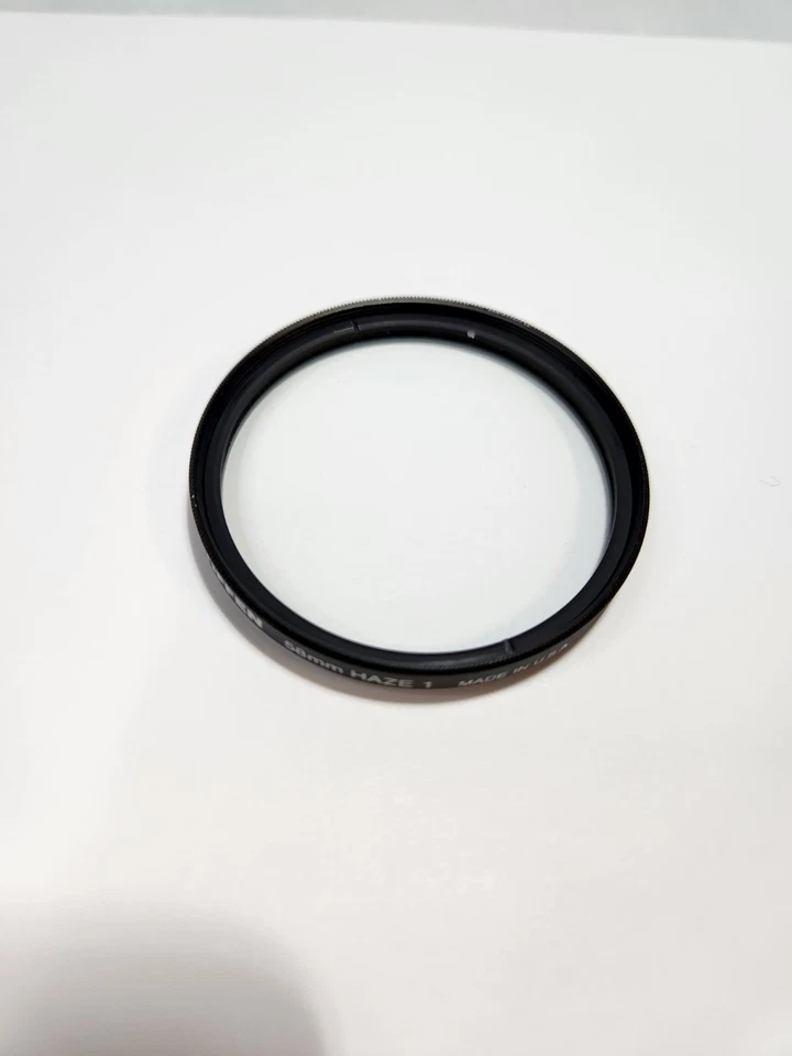 Tiffen 58mm HAZE-1 Filter Made In U.S.A. Very Good Condition - Image 3 of 4
