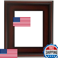Creative Mark Plein Air Frame, Mahogany, 5x7 - 2.75" Wide Moulding, 1/2" Depth