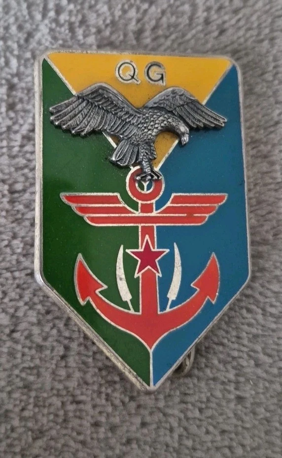 Insigne bataillon de quartier général Djibouti sans marque - Photo 2/4