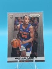 2025 PISTONS ROOKIE RON HOLLAND II ON SILVER PRIZM NO. 54
