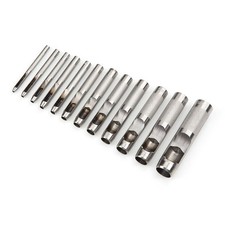 JSP HOLLOW PUNCH SET 12 PCS 1/8'-3/4'