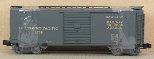 Weaver Southern Pacific equipaje REA PS-1 40' vagón de carga #5738 calibre O (sin caja) | Zustand: New